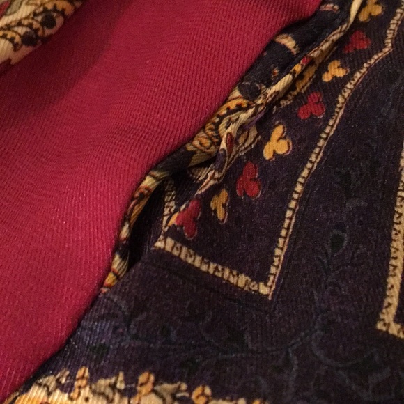 Zara paisley scarf print wide leg pants - Picture 11 of 12